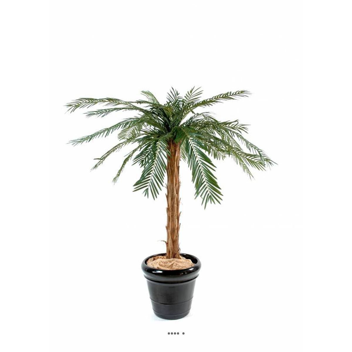 Palmier Artificiel Cycas En Pot Tronc Haut H Cm Vert Leroy Merlin