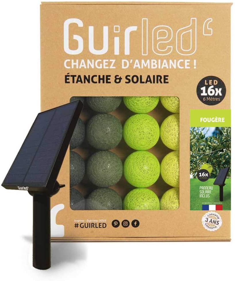 Guirlande D Ext Rieur Boules Lumineuses Guinguette Led Tanche Ip