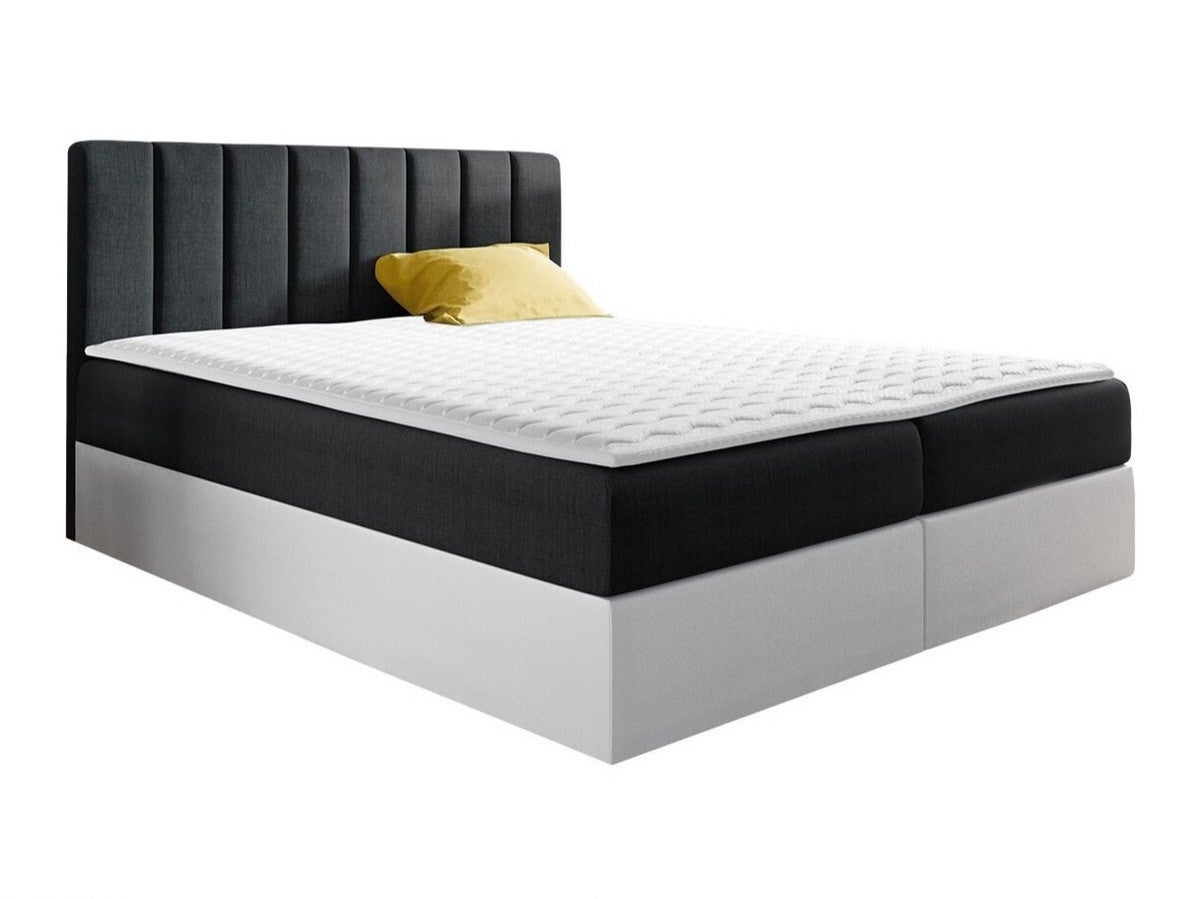 Cama Continental Baltimore 125 Doble Continental Negro 180x200