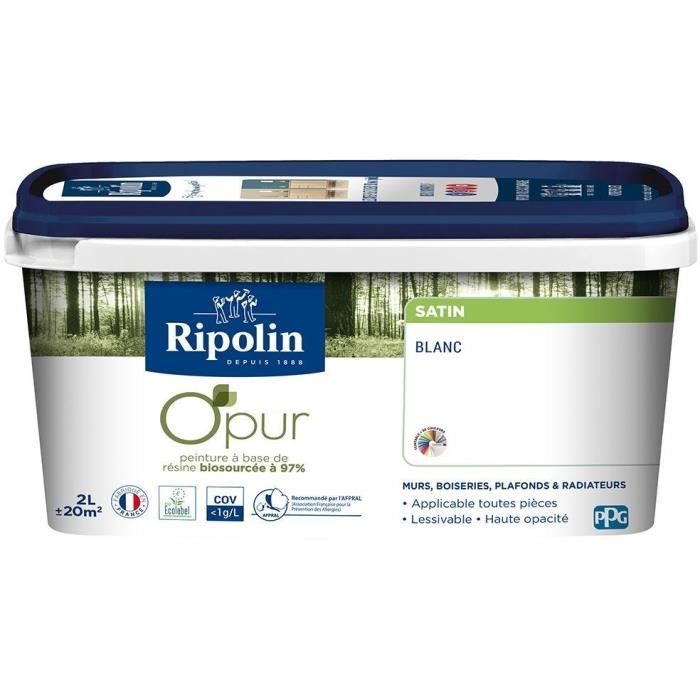 Ripolin O Pur Murs Boiseries Radiateurs L Leroy Merlin