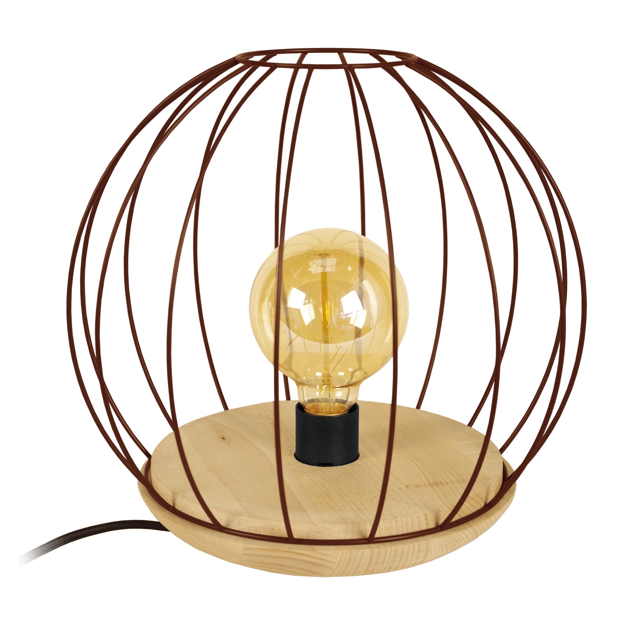 Lampe De Chevet Tosel Pacentro B M Tal Naturel D X H Cm Leroy