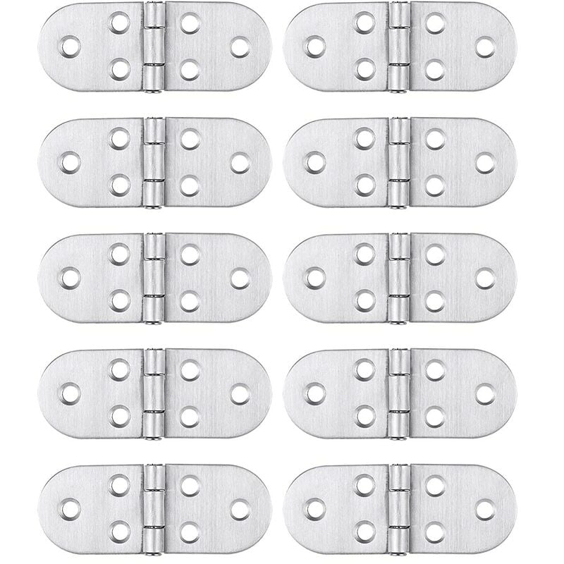 Cerniere In Acciaio Inossidabile Da 10 Pezzi Semplici E Robuste Da