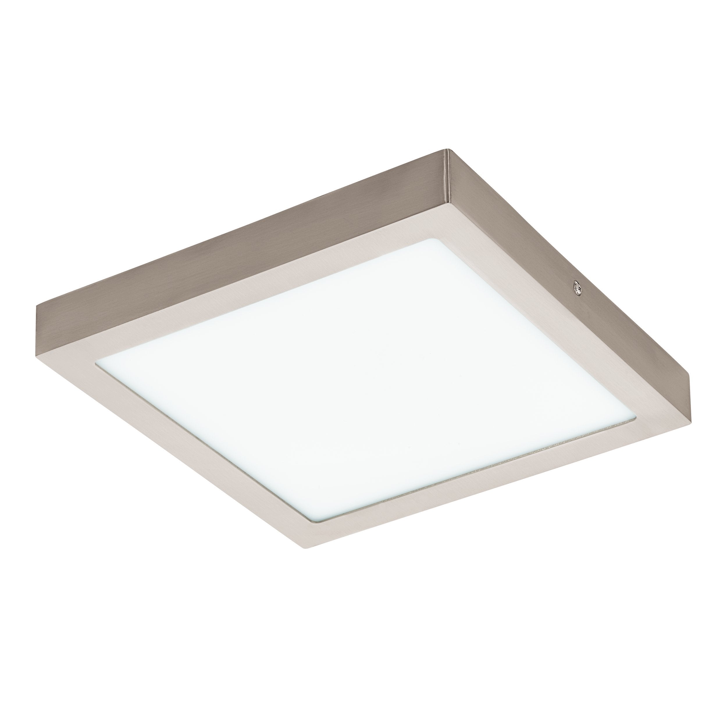 Downlight Superficie Eglo Connect LED Fueva C Níquel Mate Luz Regulable