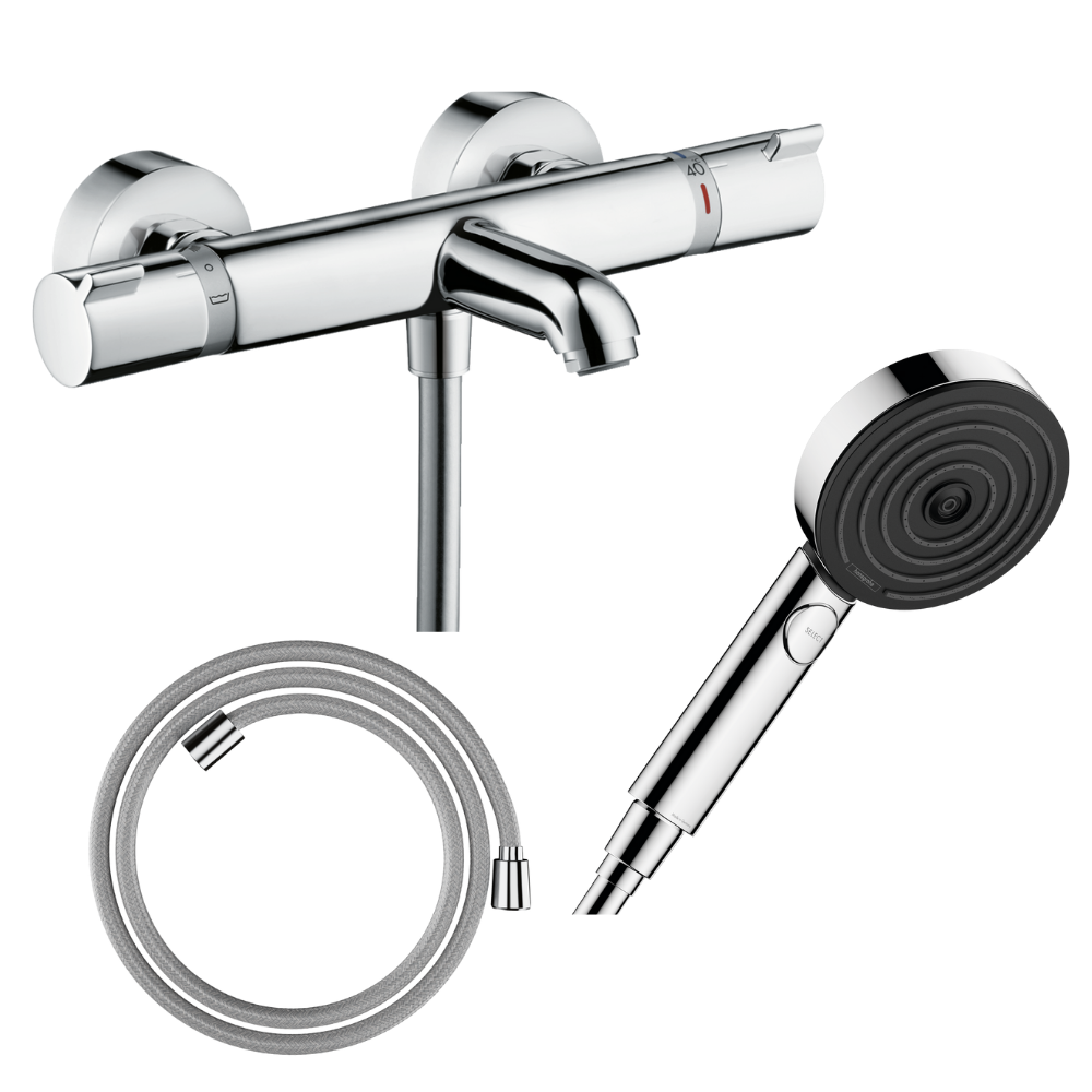 Hansgrohe Pack Mezclador Termost Tico Para Ba O Ducha Ecostat Comfort