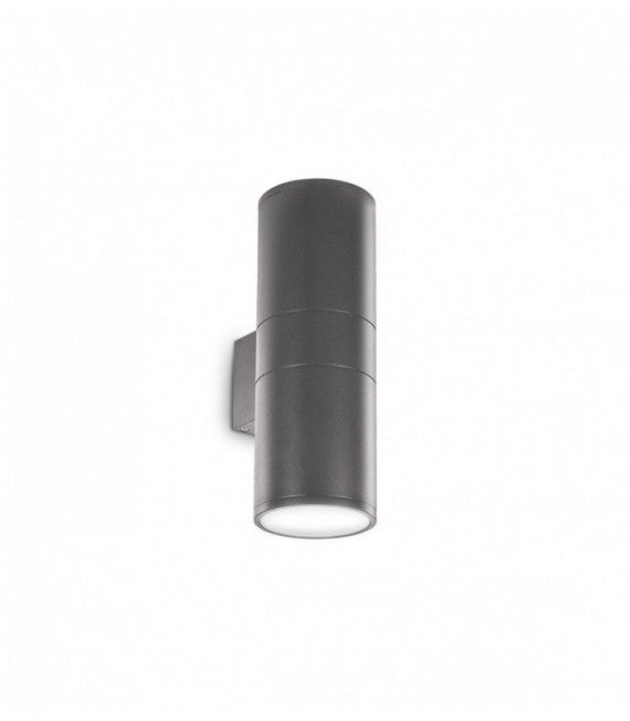 Ideal Lux GUN Aplique De Exterior Up Down 2 Luces Antracita IP54 E27