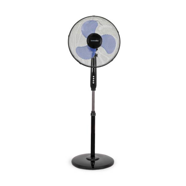 Ventilateur Sur Pied Noir W Leroy Merlin