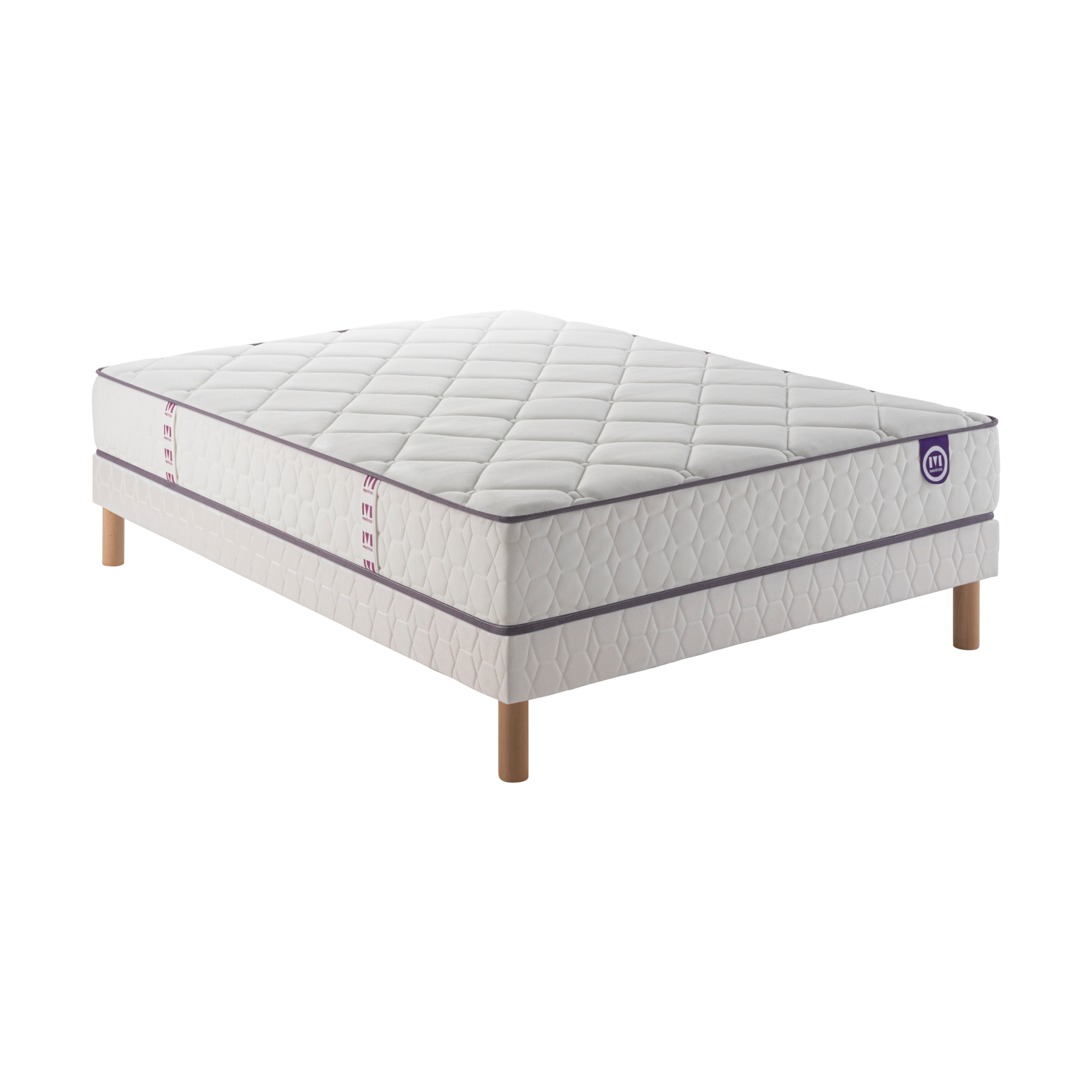 Ensemble Sommier Et Matelas Cheer Bed Merinos X Cm Leroy Merlin