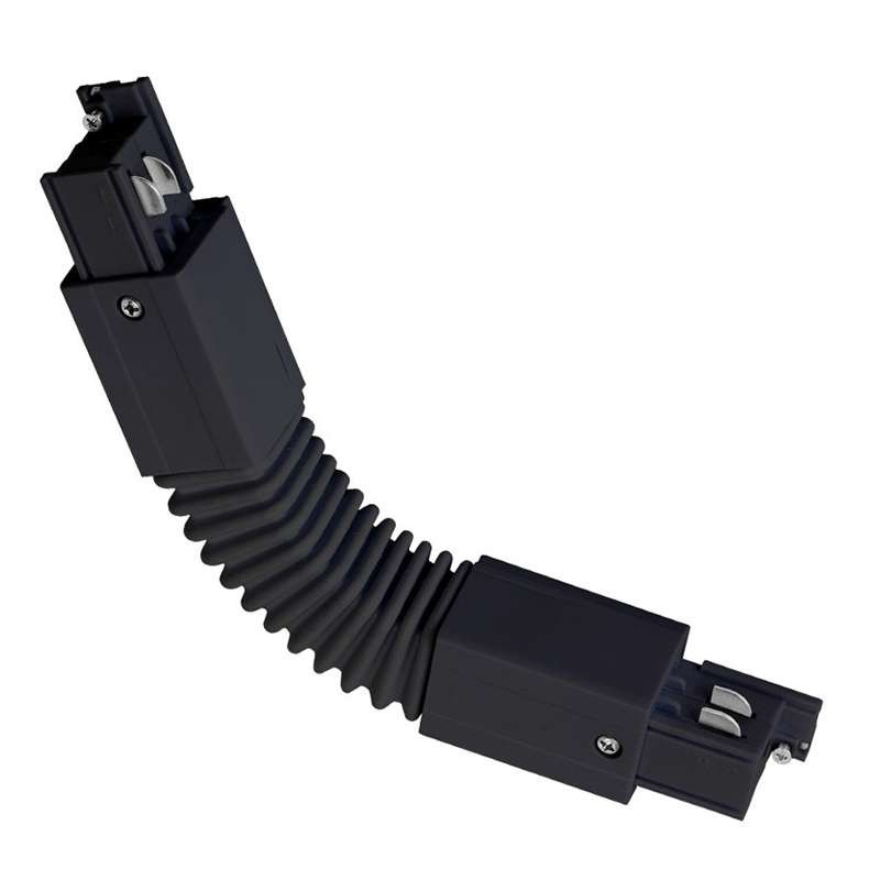 Connecteur Angle Flexible Rail Noir Wires Triphas Leroy Merlin