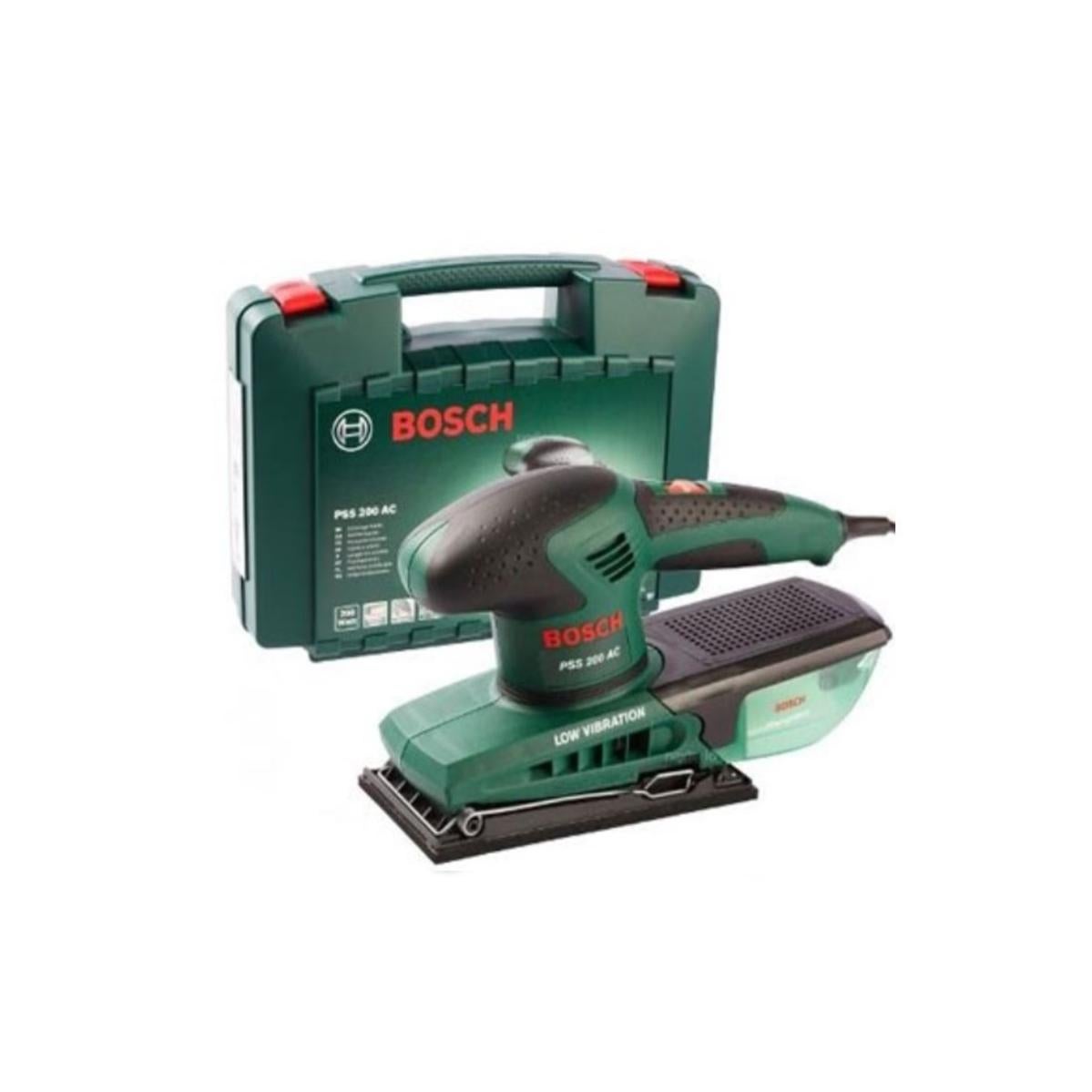 Ponceuse Vibrante Orbitale Pss 200a Bosch Abrasif Mallette Bosch Leroy Merlin