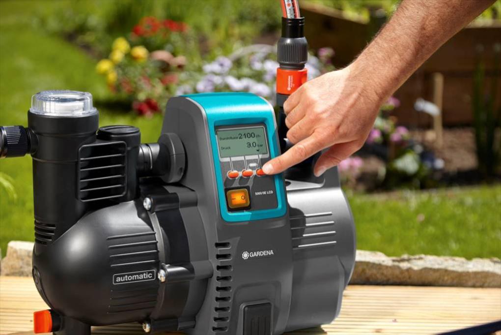 Pompe arrosage automatique GARDENA, Comfort 5000/5e lcd 5000 l/h Leroy Merlin