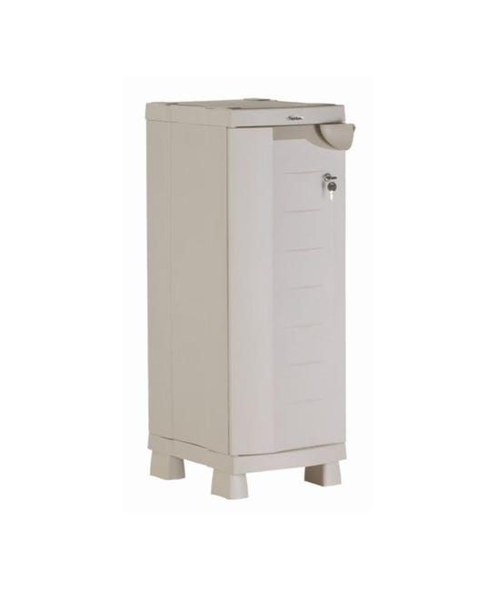 Plastiken Armoire De Rangement Basse En Resine Leroy Merlin