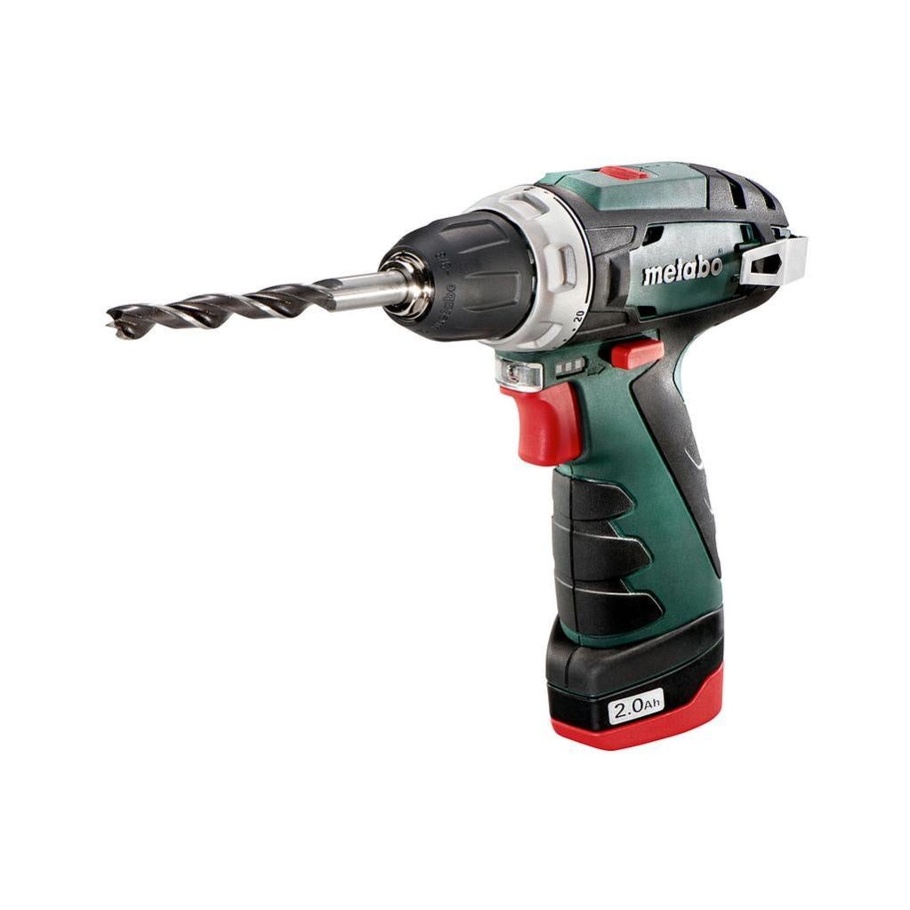 Metabo Perceuse Visseuse A Batterie 10 8 V 1x2ah Li Ion Powermaxx Bs Leroy Merlin