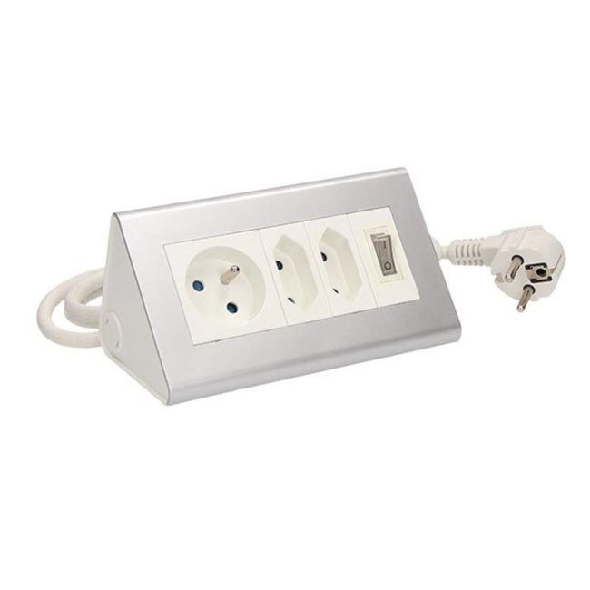 Bloc Multiprise 1 Prise Type E 2 Prises Type C Et Interrupteur Orno Leroy Merlin Bloc Multiprise 1 Prise Type E 2 Prises Type C Et Interrupteur Orno Leroy Merlin