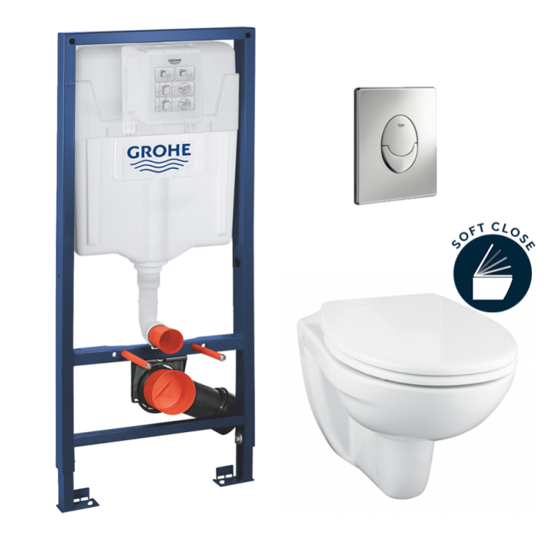 Grohe Solido Perfect Pack Bati Wc Solido Compact (39192000) | Leroy Merlin