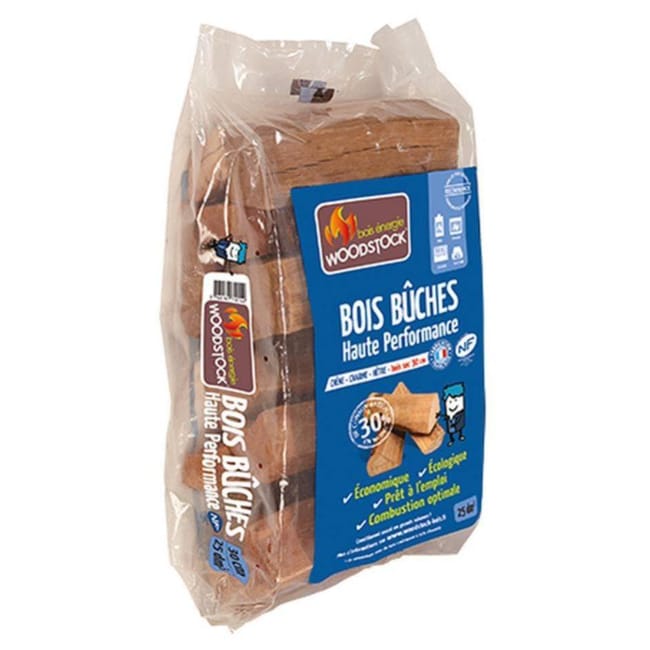 buches woodstock 30 cm sac de 25 dm3 leroy merlin