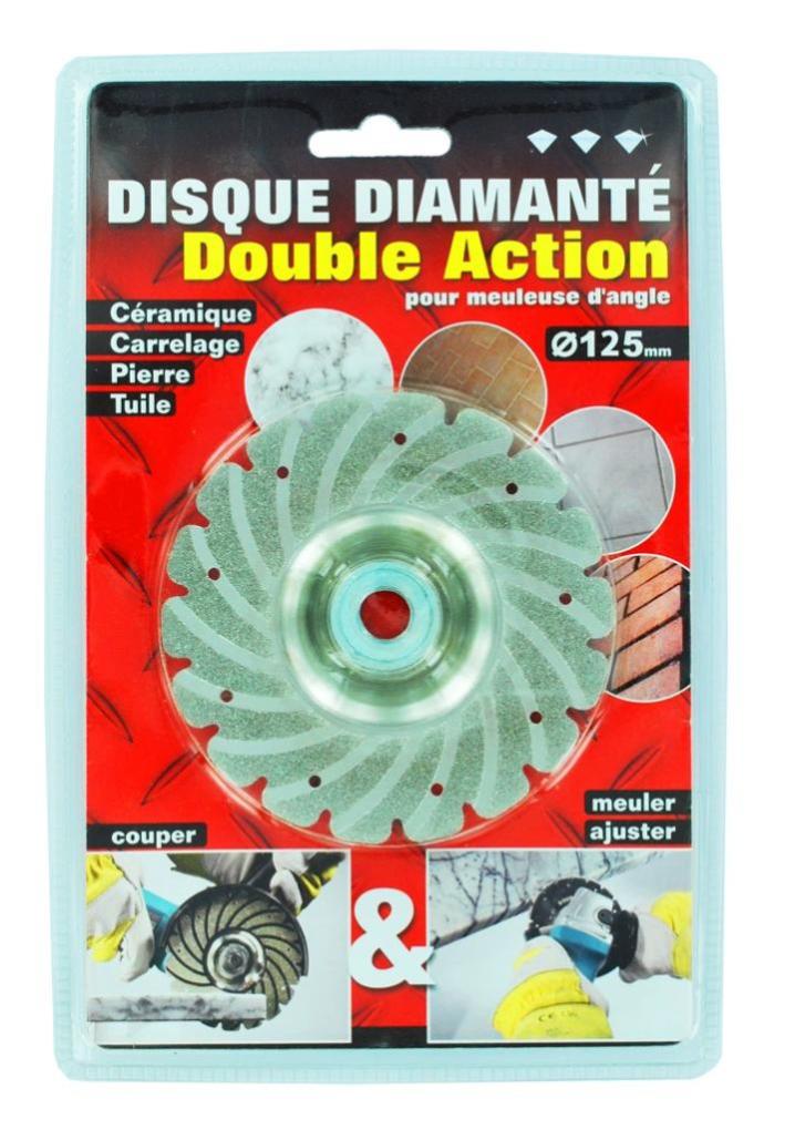 Disque Diamant Double Action Passat Disc02 Diam 125 Mm Leroy Merlin