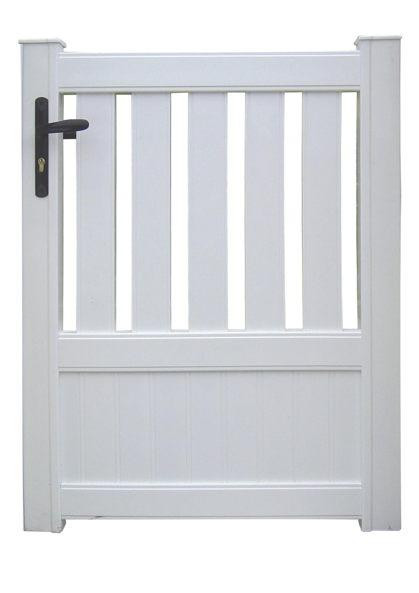 Portillon Battant Penmarch Blanc L 100x H 135 Cm Leroy Merlin