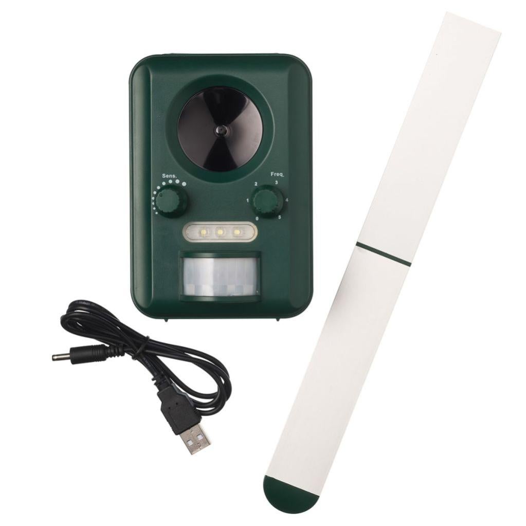 Repulsif A Ultrasons Pour Animaux Avec Usb Portee 8 M Nature Leroy Merlin