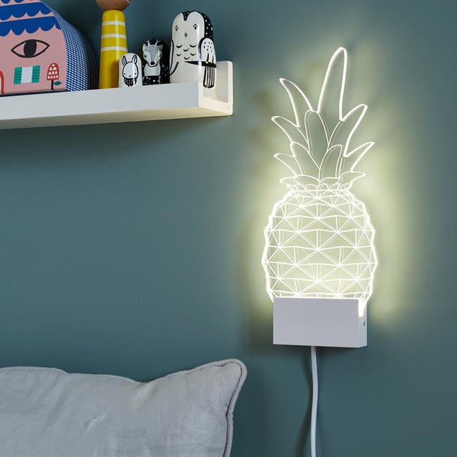 Applique Enfant Acrylique Blanc Led Integree Inspire Ananas Leroy Merlin Applique Enfant Acrylique Blanc Led Integree Inspire Ananas Leroy Merlin