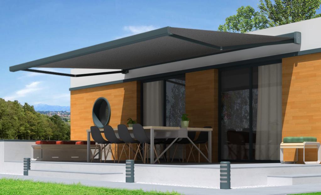 Store Banne Coffre Samoa 6 X 3 5m Motorisé