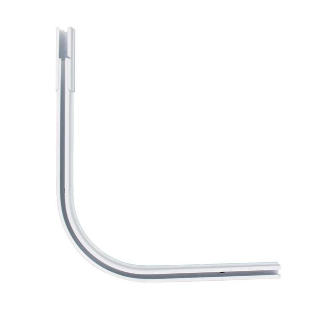 Kit coude et rejointeur tringle à rideau Astuce Rail acier blanc RIDORAIL | Leroy Merlin rideau rail leroy merlin