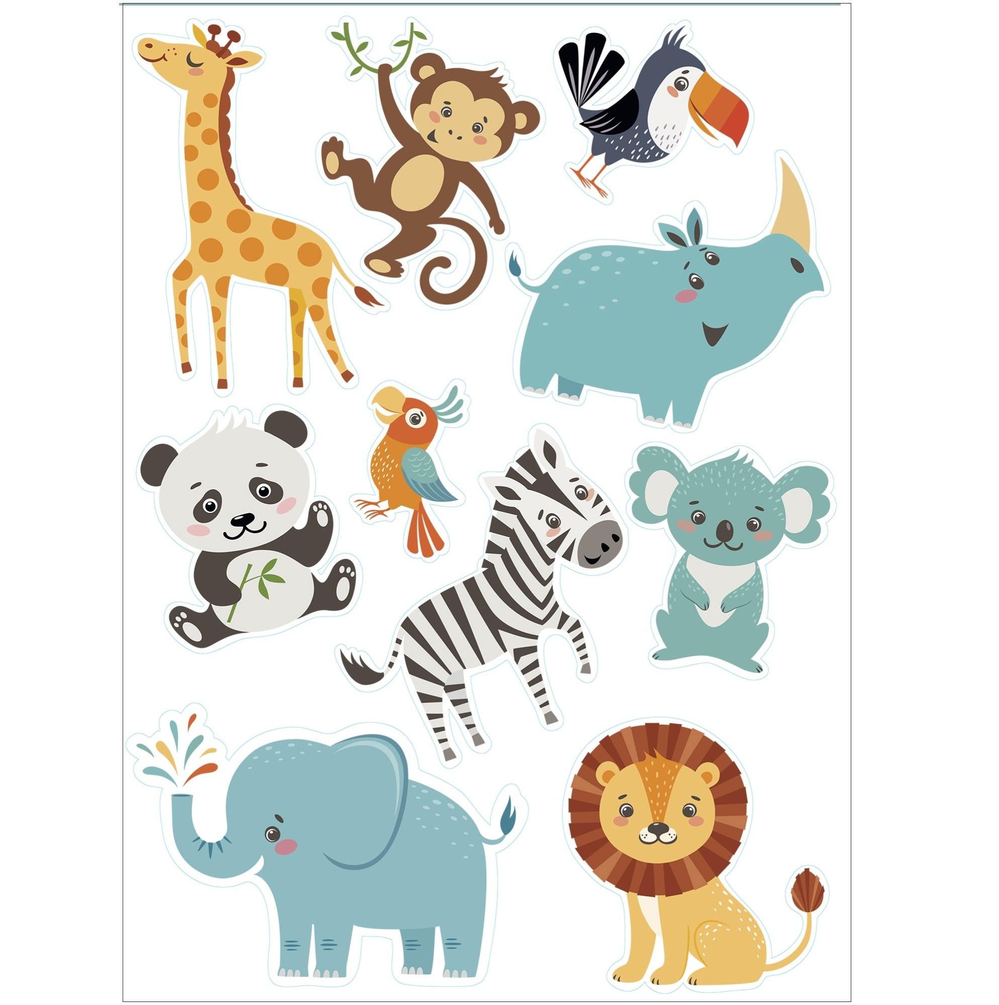 Stickers Decoratifs Vintage Surf Gris Bleute 48 Cm X 68 Cm Leroy Merlin