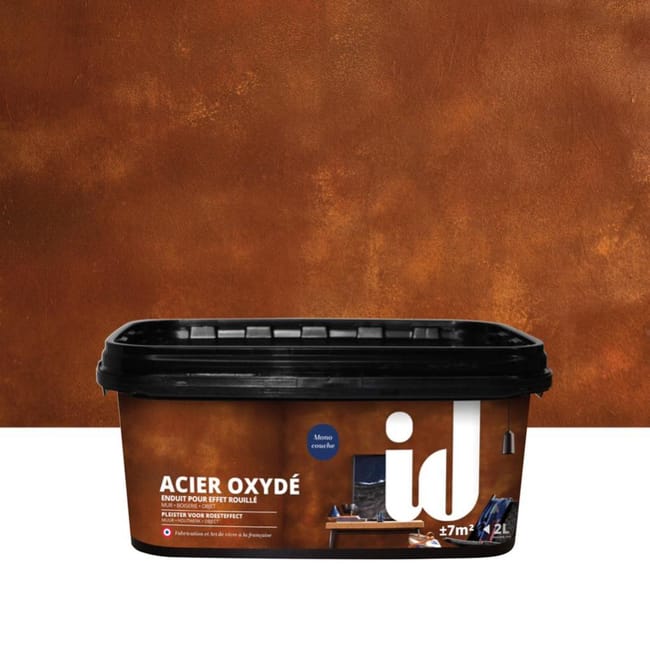 Peinture A Effet Acier Oxyde Base 2l Les Decoratives Incolore Mat 2 L Leroy Merlin