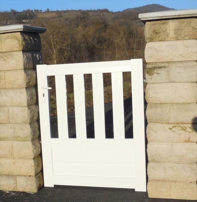 Portillon Battant Naterial Berric L 100 X H 1 Cm Blanc Leroy Merlin Portillon Battant Naterial Berric L 100 X H 1 Cm Blanc Leroy Merlin