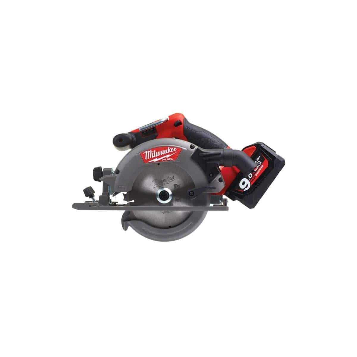 Scie Circulaire Milwaukee Fuel M18 Ccs55 902x 2 Batterie 18v 9 0 Ah 1 Chargeur M12 18fc 4933451468 Leroy Merlin