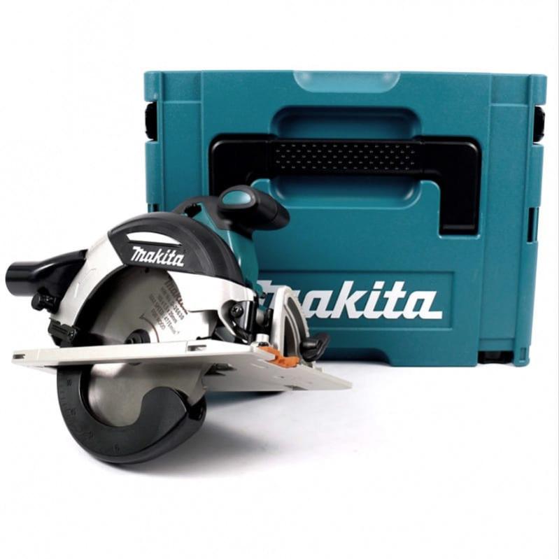 Scie Circulaire 18v Li Ion O165 Mm Machine Seule Dans Coffret Makpac Makita Dhs630zj Leroy Merlin