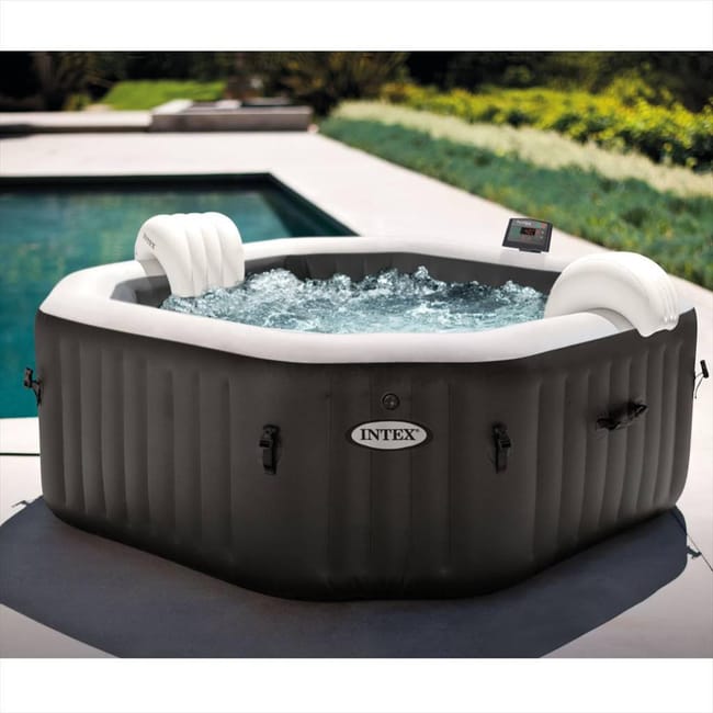 Pure Spa Gonflable Intex Carbone Octogonal 4 Places Leroy Merlin Pure Spa Gonflable Intex Carbone Octogonal 4 Places Leroy Merlin