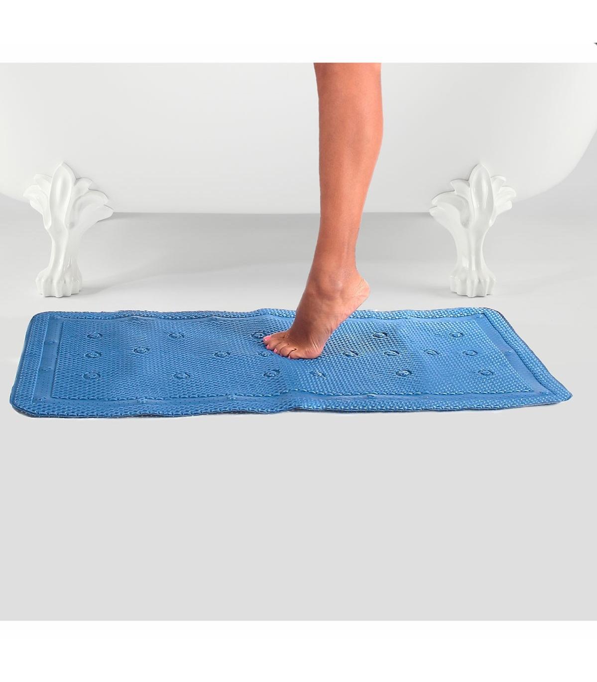 Tapis De Bain Antiderapant En Mousse Pour Baignoire Leroy Merlin