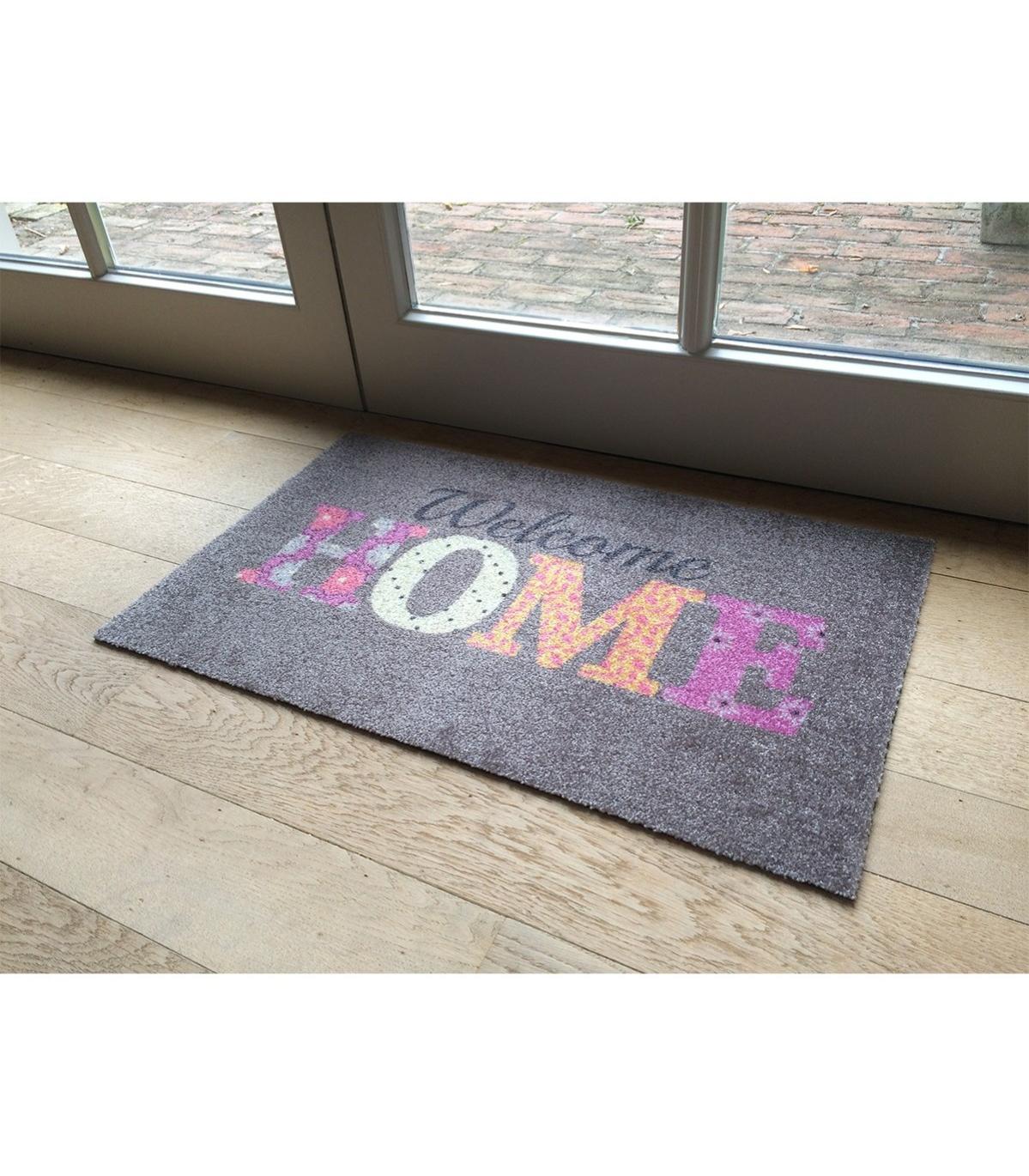  Tapis  D entr e Imprim   Welcome Home Multicolore Leroy Merlin