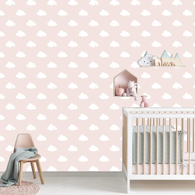 Papier Peint Intisse Babyland Nuage Rose Leroy Merlin Papier Peint Intisse Babyland Nuage Rose Leroy Merlin