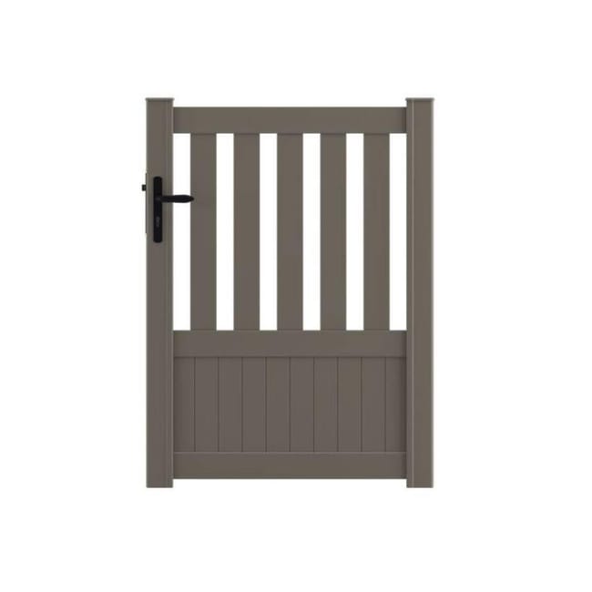 Portillon Battant Penmarch Gris Quartz L 99x H 135 Cm Leroy Merlin Portillon Battant Penmarch Gris Quartz L 99x H 135 Cm Leroy Merlin