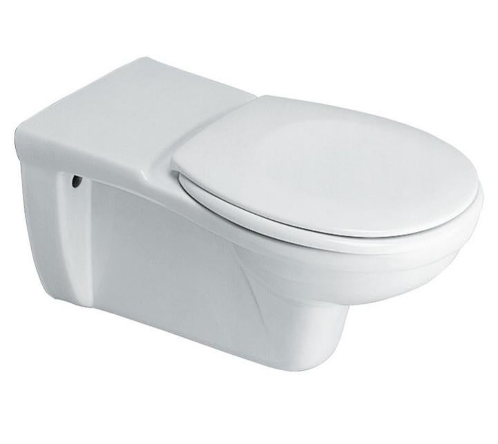 Porcher Cuvette Wc Matura Independante Suspendue Blanc Avec Trous D Abattantpour Pmr Leroy Merlin