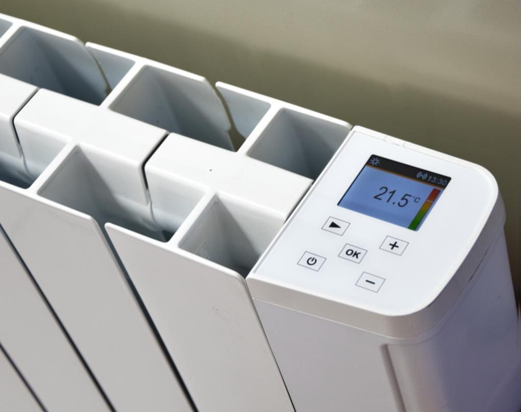 Radiateur électrique connecté à inertie fluide 1500W DELTACALOR Telica wifi plus | Leroy Merlin