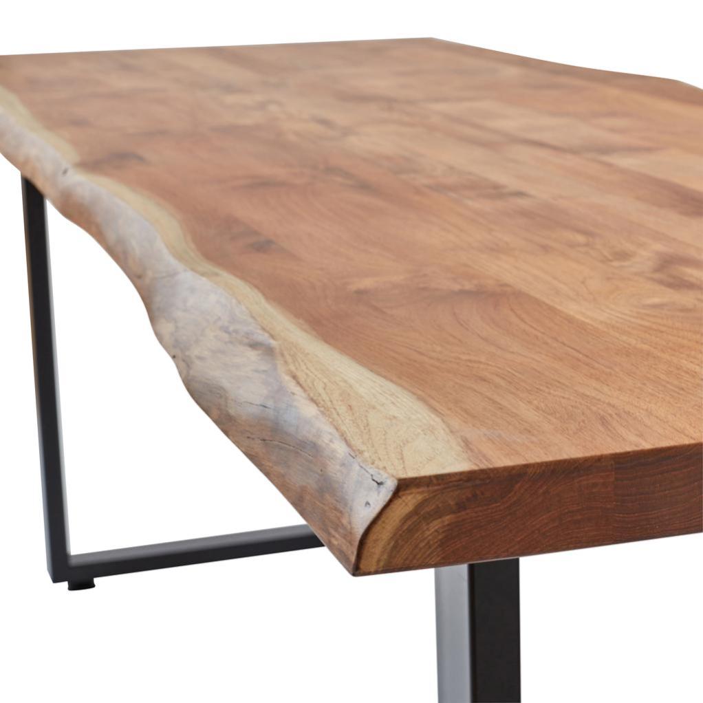  Plateau  de table bois  verni mat L 200 x l 83 cm x Ep 40 