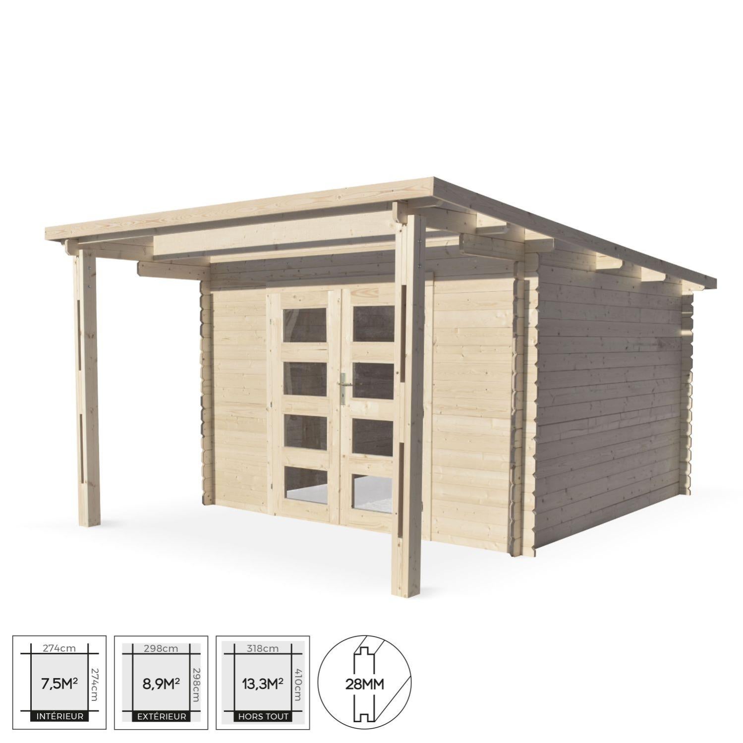 Abri De Jardin Bois 3M2