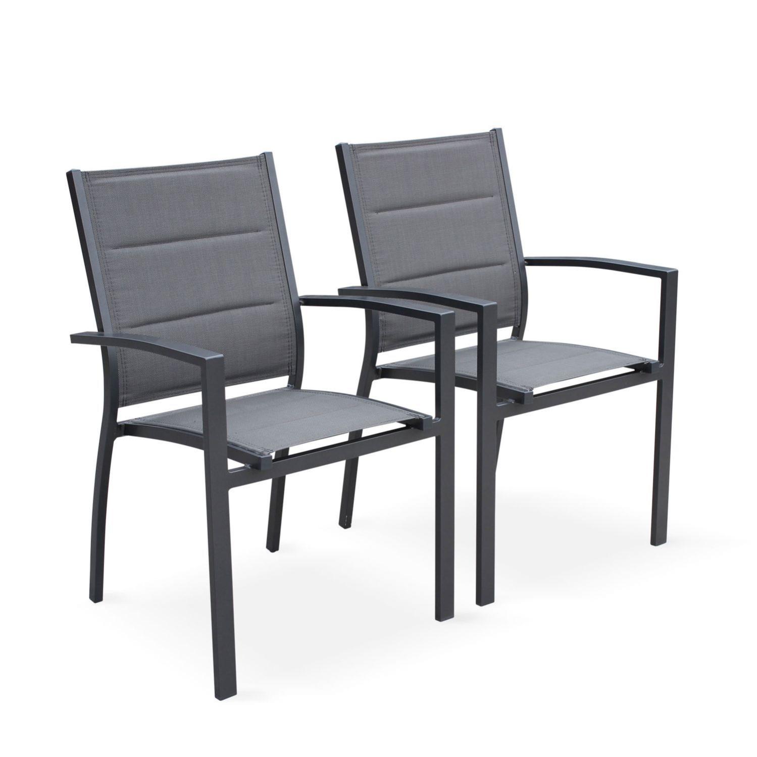 Salon De Jardin Table Extensible Philadelphie Gris Salon de jardin table extensible philadelphie table en