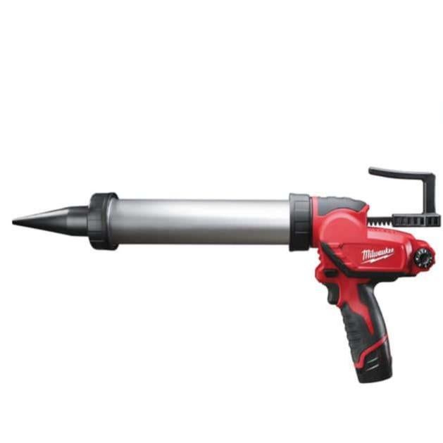 Pistolet A Colle 400ml Milwaukee M12 Pcg 400a 201b 12v Li Ion 2 0ah 4933441665 Leroy Merlin