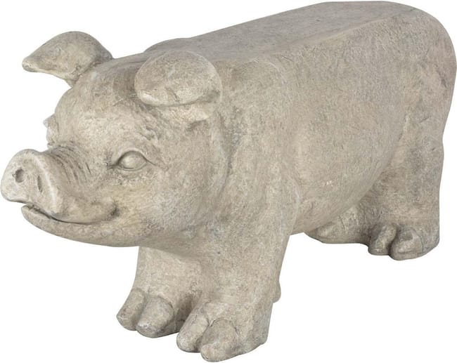 Banc De Jardin Cochon En Fibre De Pierre Esschert Design Leroy Merlin Banc De Jardin Cochon En Fibre De Pierre Esschert Design Leroy Merlin