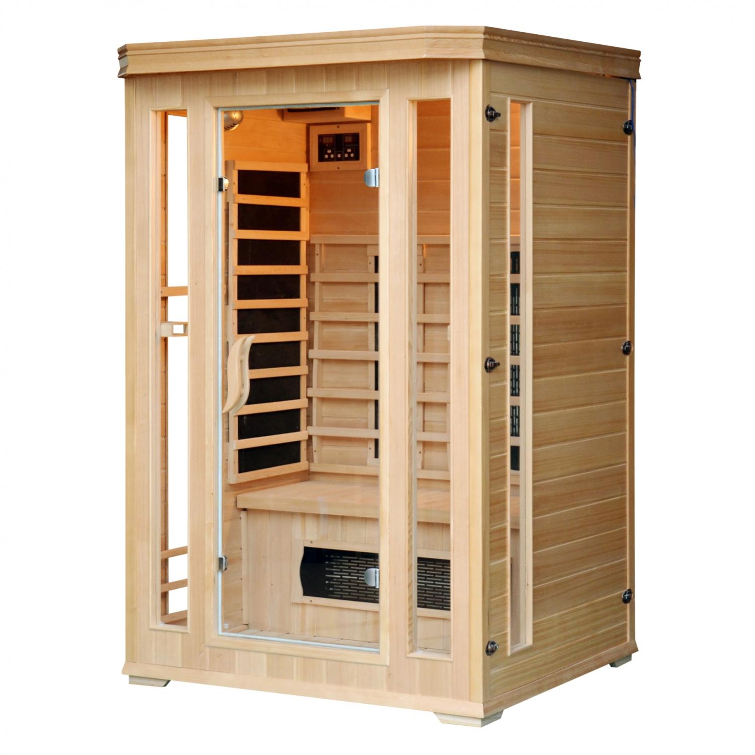  Cabine  Sauna  Infra Rouge  2 Places Luxe Leroy Merlin