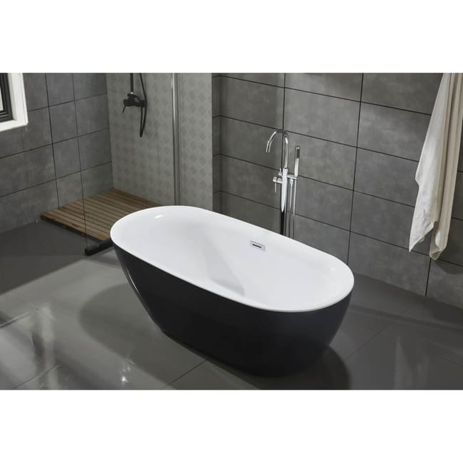 Oia Baignoire Ilot Ovale Noir 2 Places Leroy Merlin Oia Baignoire Ilot Ovale Noir 2 Places Leroy Merlin