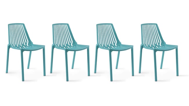 Lot De 4 Chaises De Jardin En Plastique Leroy Merlin