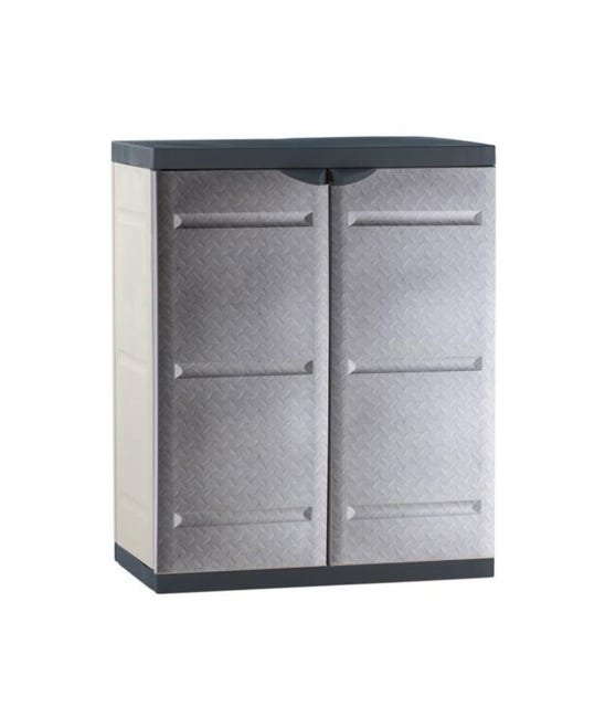 Plastiken Armoire Basse De Rangement En Resine Leroy Merlin