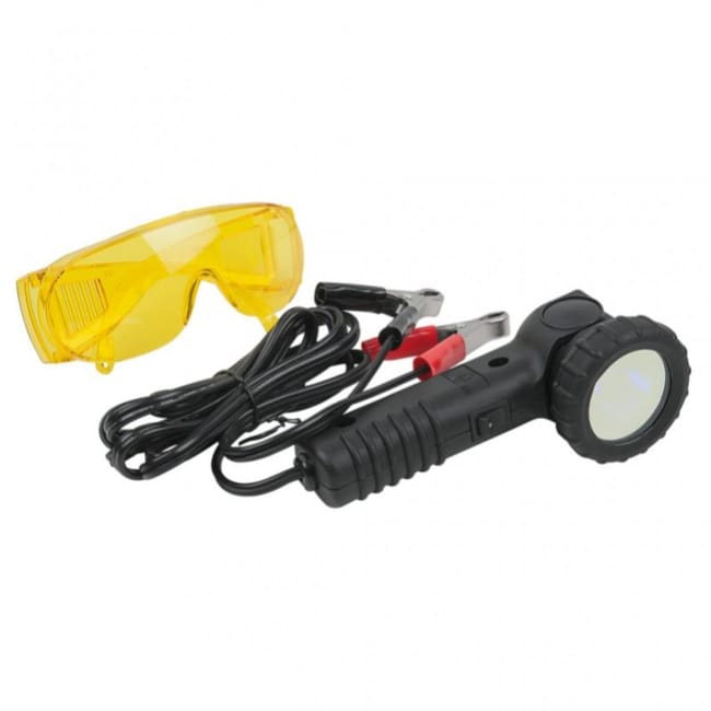 550 1180 Lampe Uv De Detection De Fuites De Climatisation Avec Lunettes Leroy Merlin