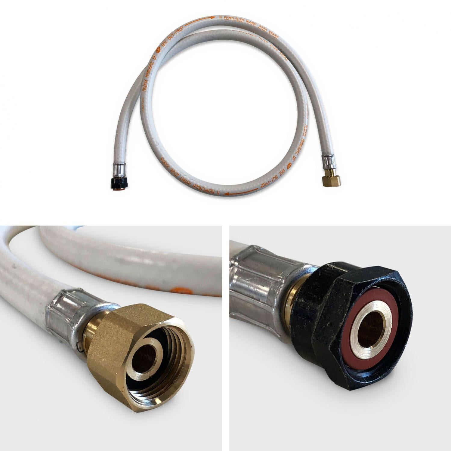 Adaptateur Embouts Européens Sur Bouteille Gaz Conventionnelles