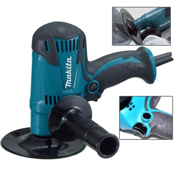 Makita Ponceuse A Disque 440w Gv5010 Leroy Merlin