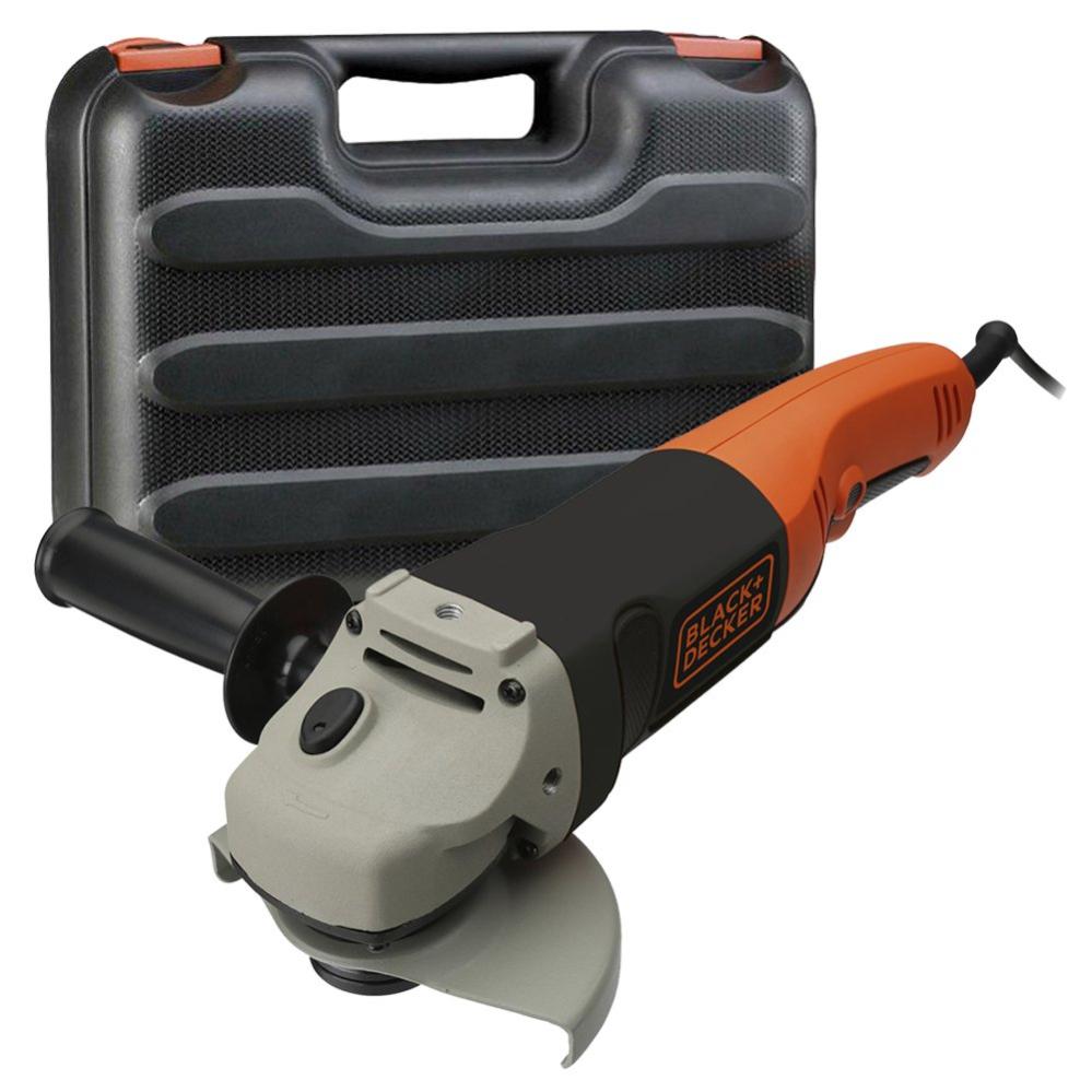 Black And Decker Meuleuse D Angle 125 Mm 1200 W Coffret Disques Kg1202kd Leroy Merlin